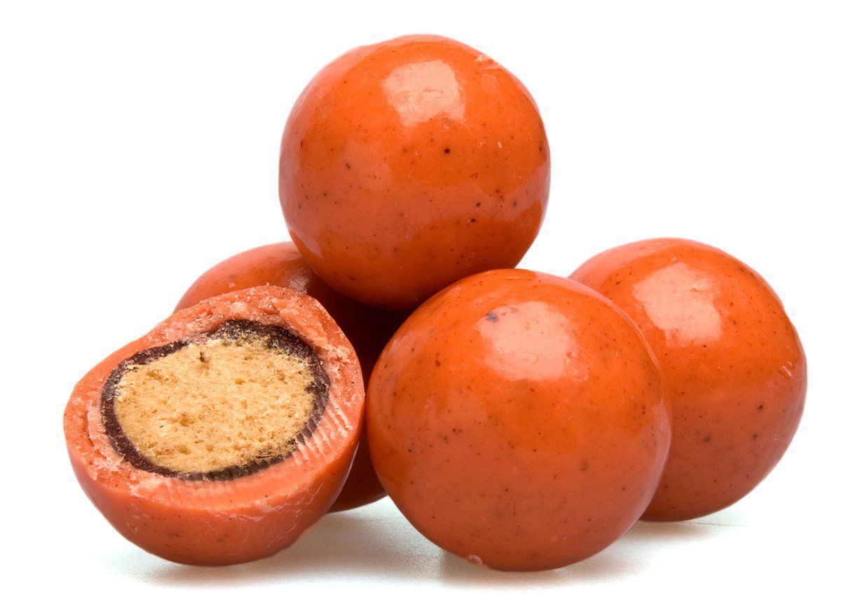 Pumpkin Spice Malted Milk Balls